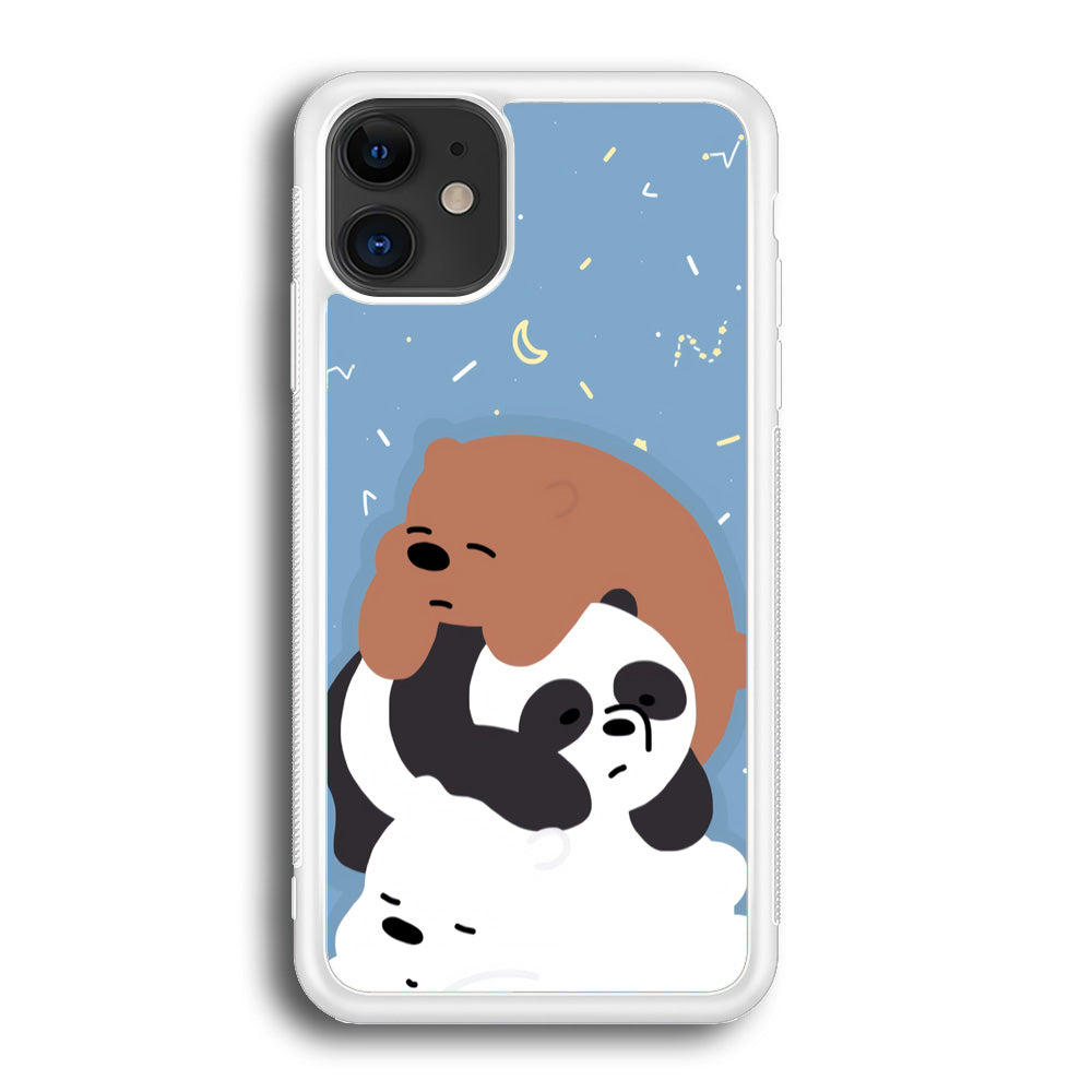 Bare Bears Tired and Feel Asleep iPhone 12 Case - Octracase