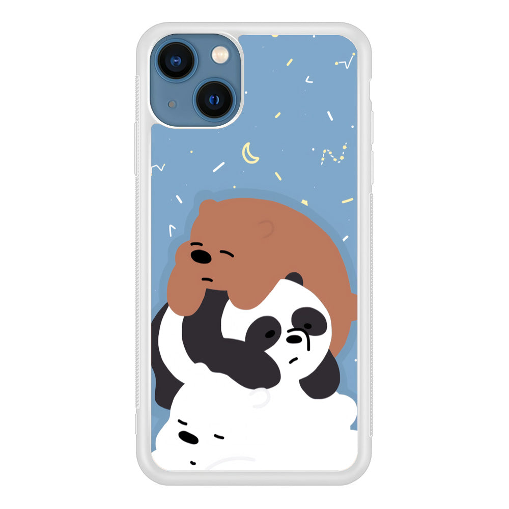 Bare Bears Tired and Feel Asleep iPhone 13 Case - Octracase