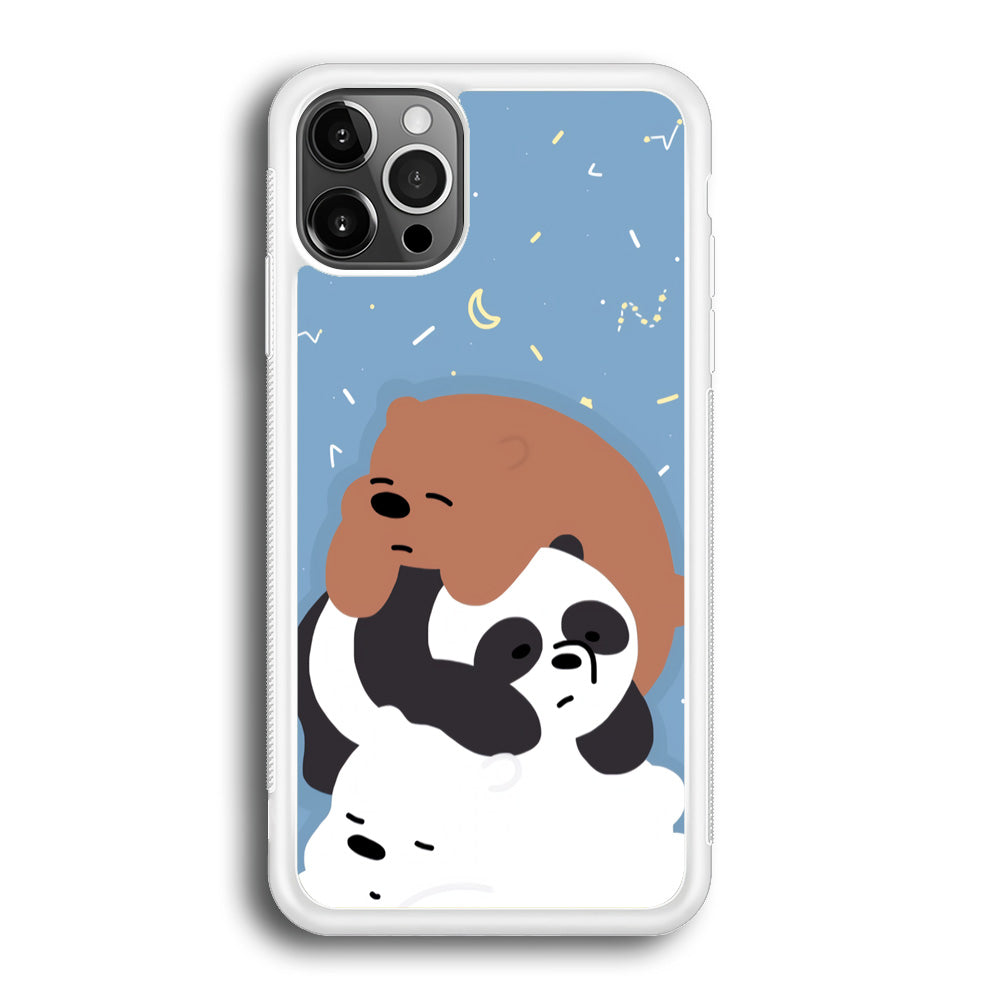 Bare Bears Tired and Feel Asleep iPhone 12 Pro Max Case - Octracase