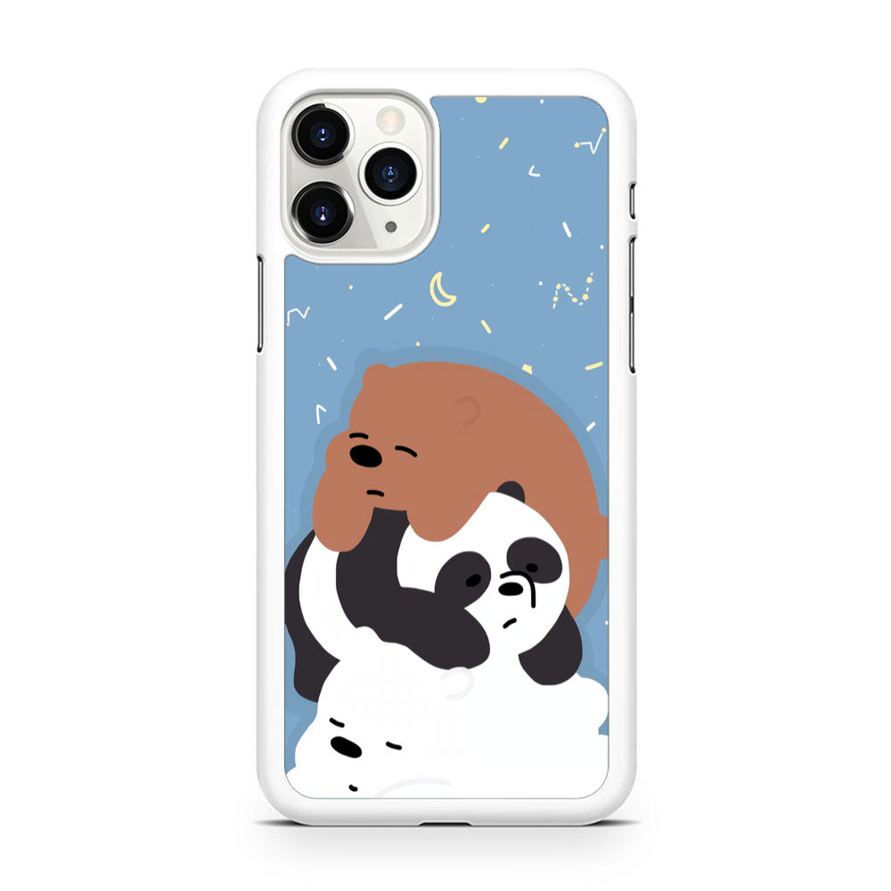 Bare Bears Tired and Feel Asleep iPhone 11 Pro Case