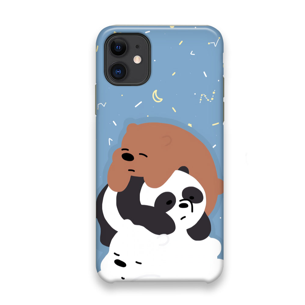 Bare Bears Tired and Feel Asleep iPhone 11 Case - Octracase