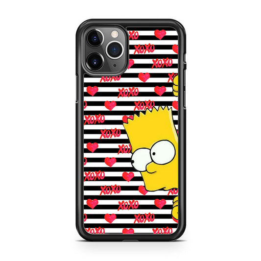 Bart in Xoxo Love iPhone 11 Pro Case