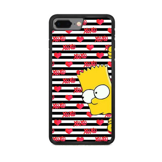 Bart in Xoxo Love iPhone 8 Plus Case