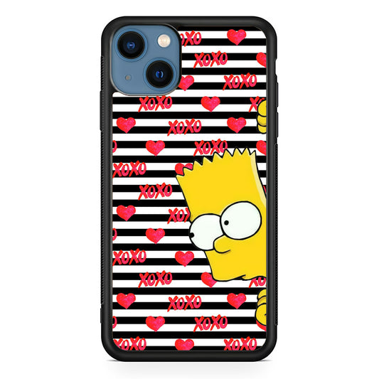 Bart in Xoxo Love iPhone 13 Case - Octracase