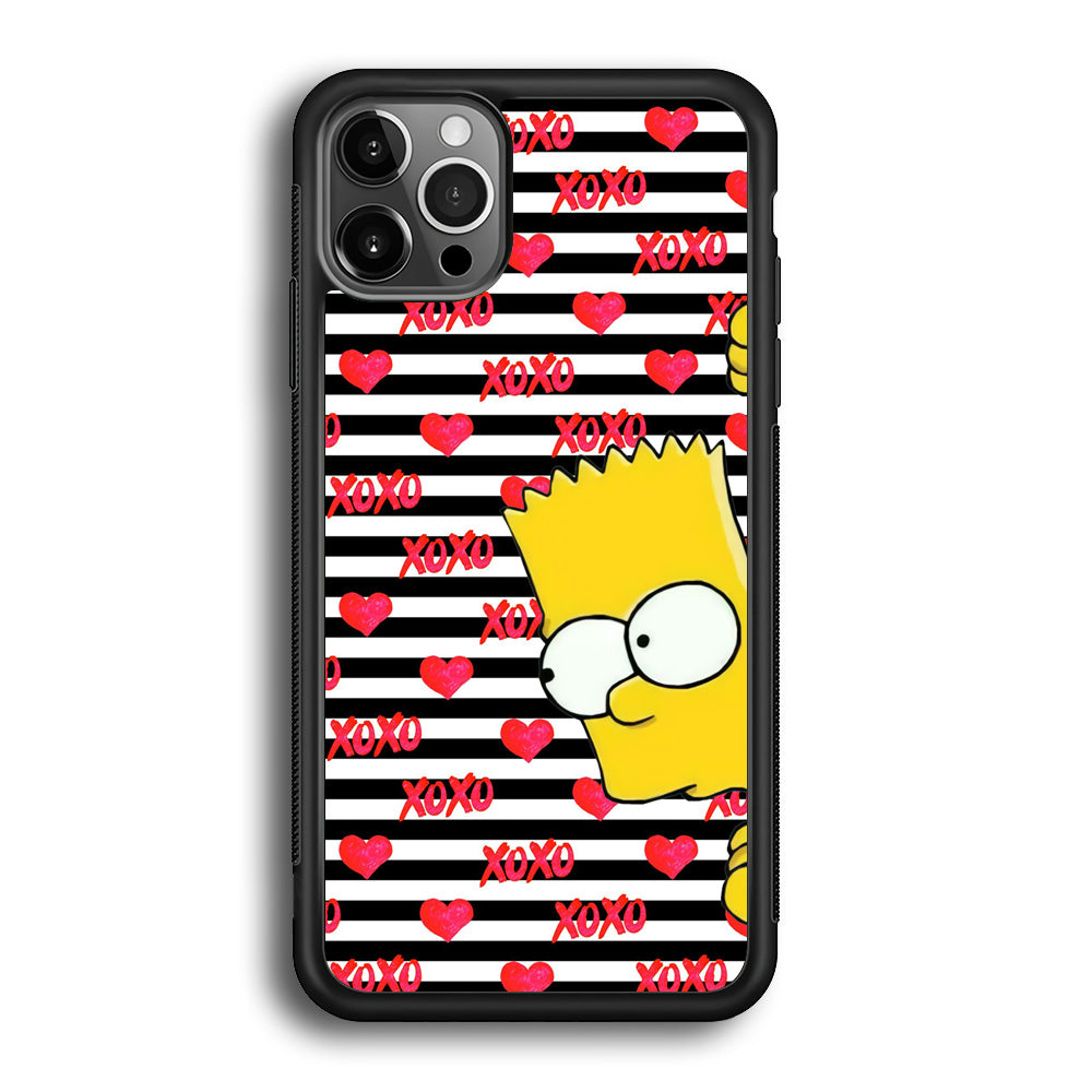 Bart in Xoxo Love iPhone 12 Pro Max Case - Octracase