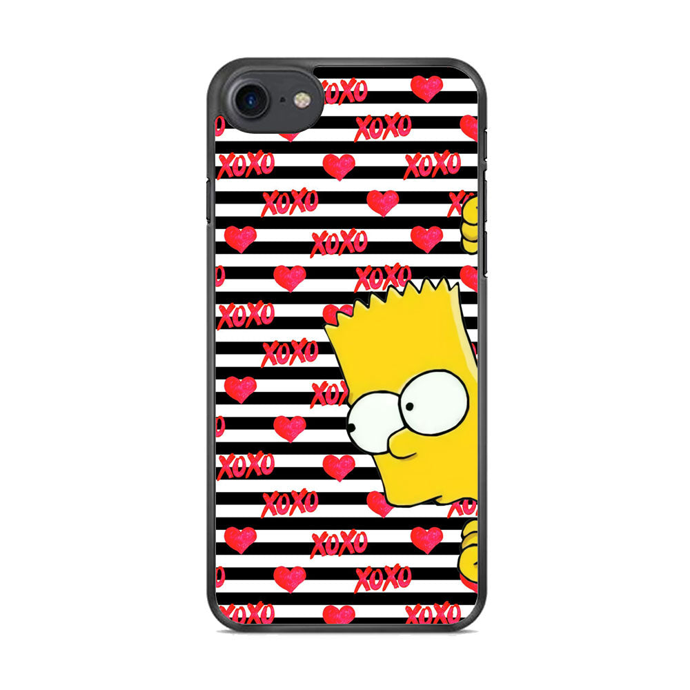 Bart in Xoxo Love iPhone 7 Case