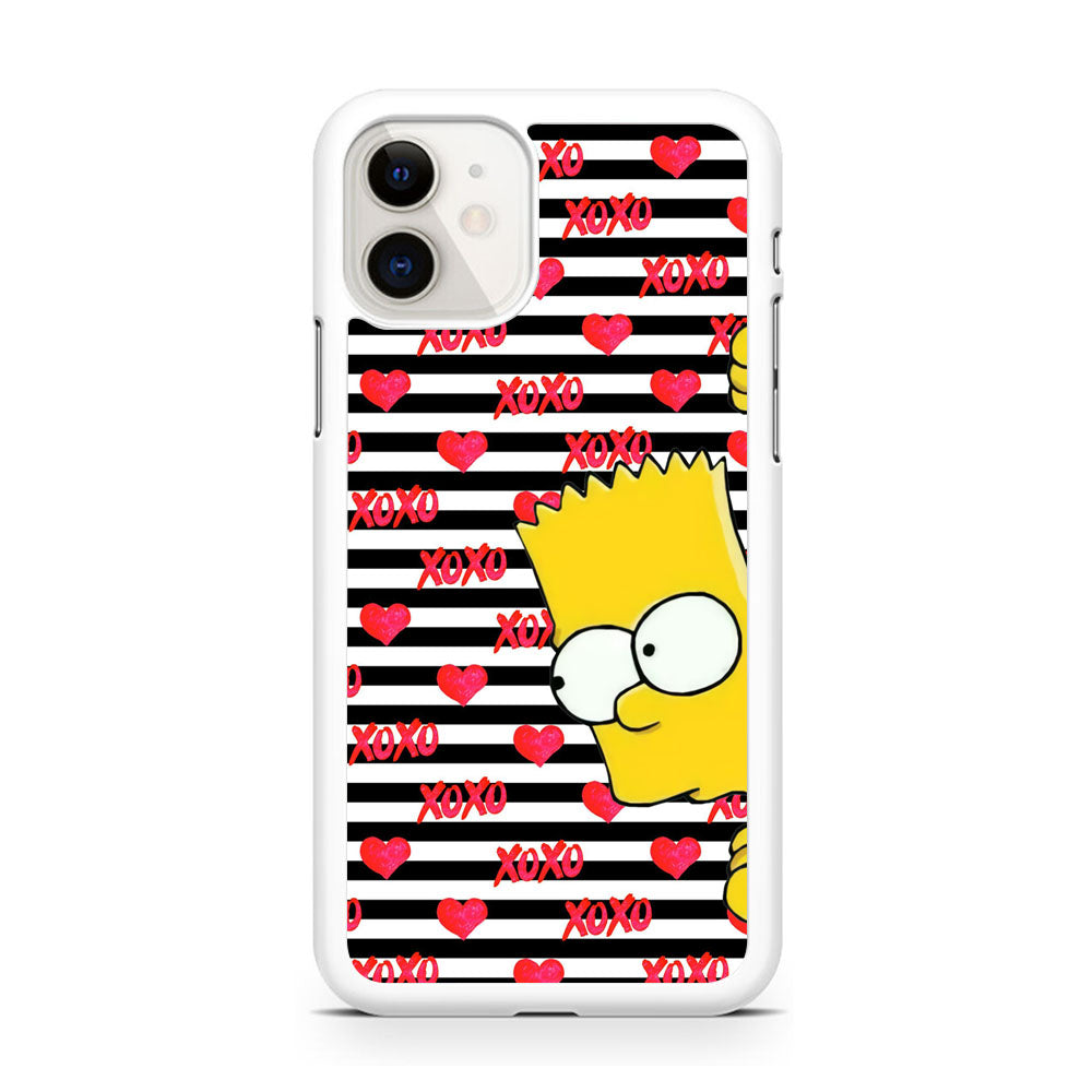 Bart in Xoxo Love iPhone 11 Case - Octracase