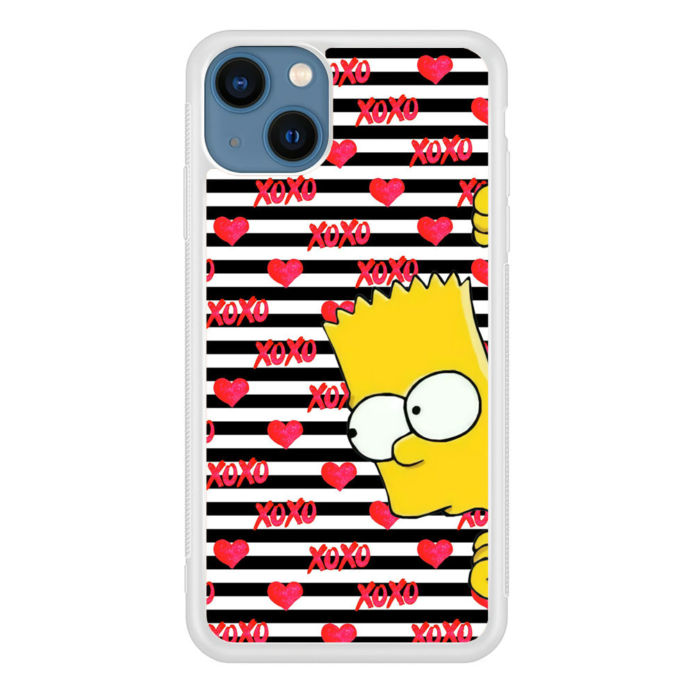 Bart in Xoxo Love iPhone 13 Case - Octracase