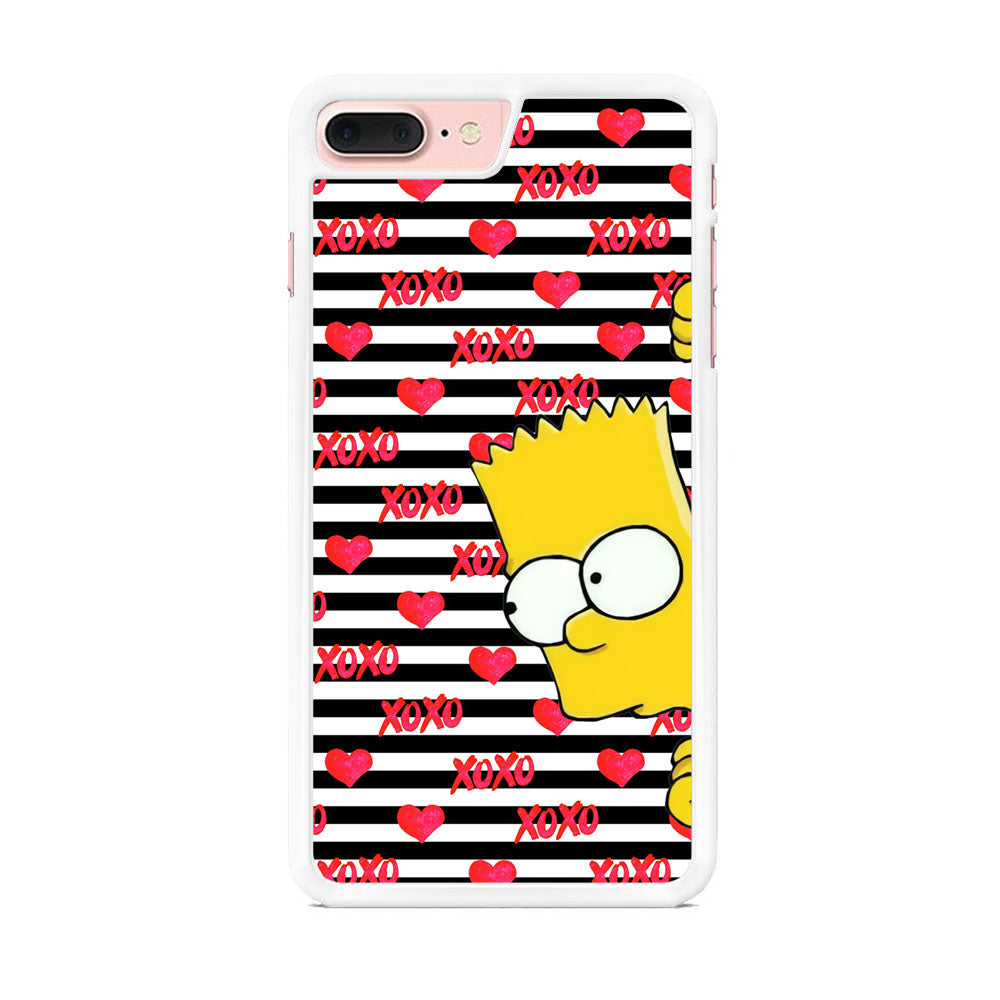 Bart in Xoxo Love iPhone 7 Plus Case