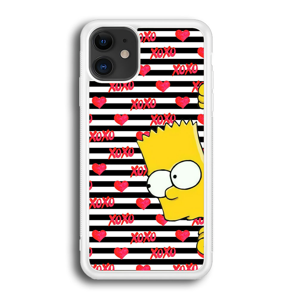 Bart in Xoxo Love iPhone 12 Case - Octracase