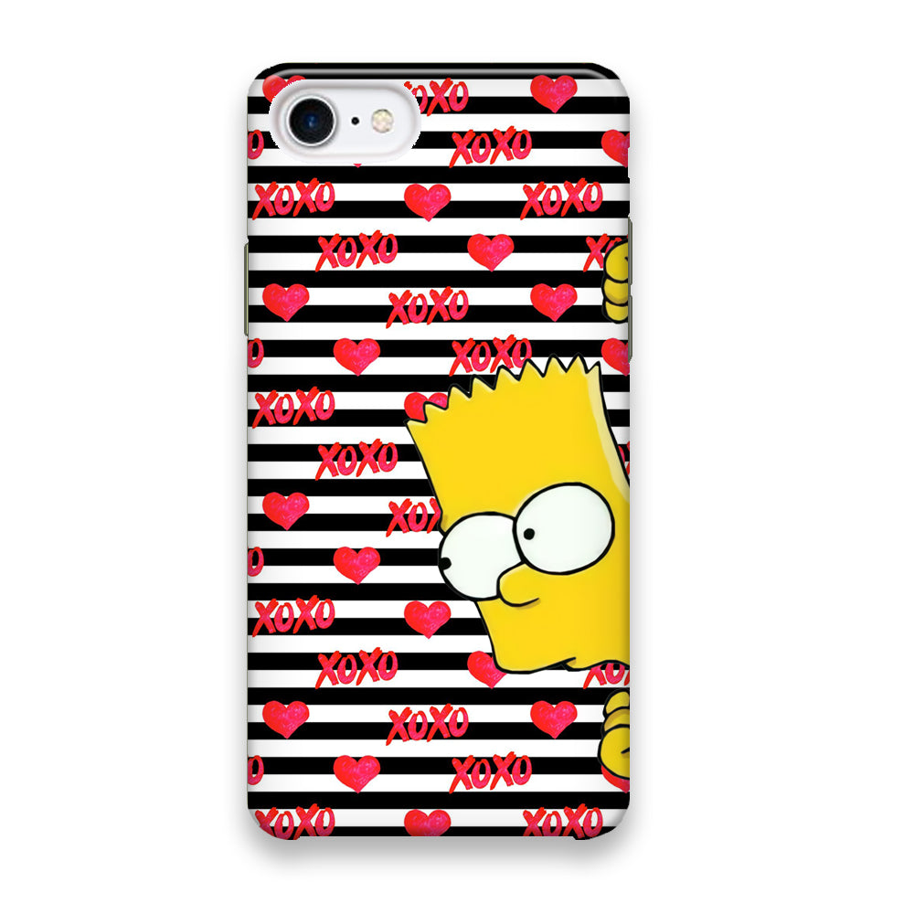 Bart in Xoxo Love iPhone 7 Case