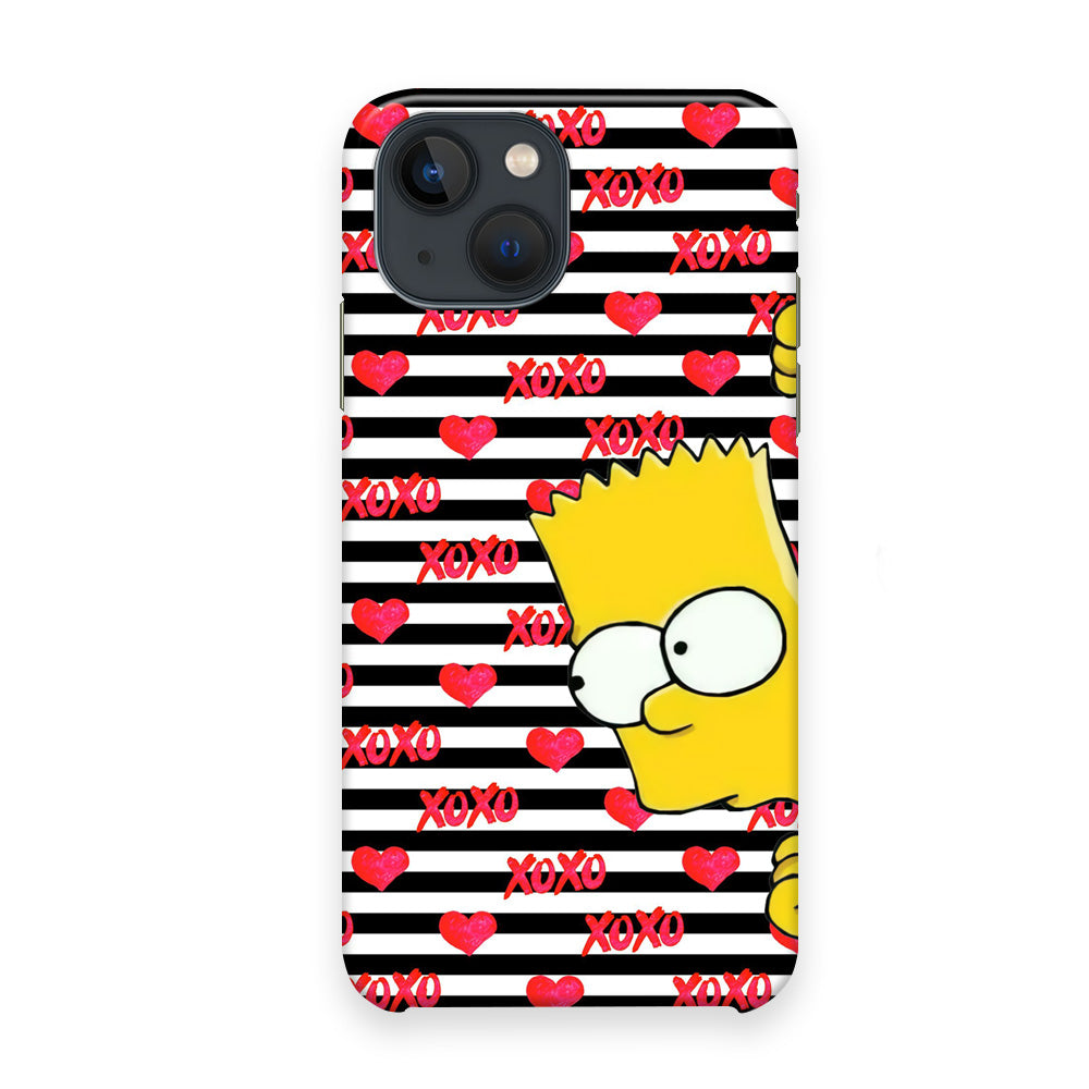 Bart in Xoxo Love iPhone 13 Case - Octracase