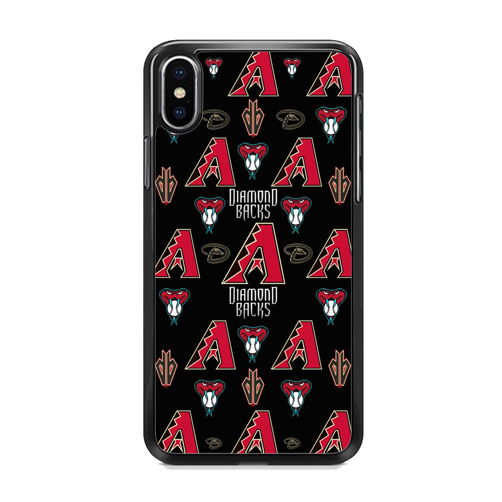 Baseball Arizona Diamondbacks MLB 002 iPhone Xs Max Case - Octracase