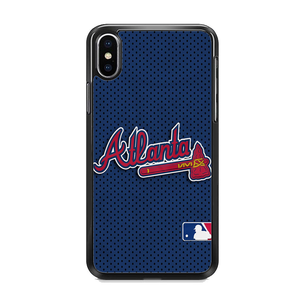 Baseball Atlanta Braves MLB 002 iPhone Xs Case - Octracase