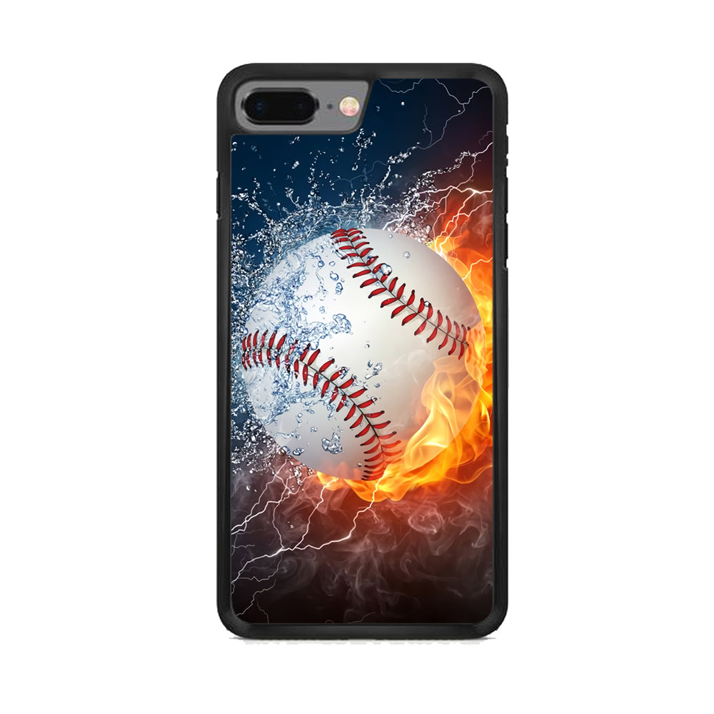 Baseball Ball Cool Art iPhone 8 Plus Case - Octracase