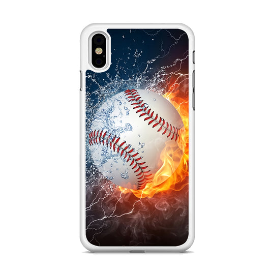 Baseball Ball Cool Art  iPhone X Case - Octracase