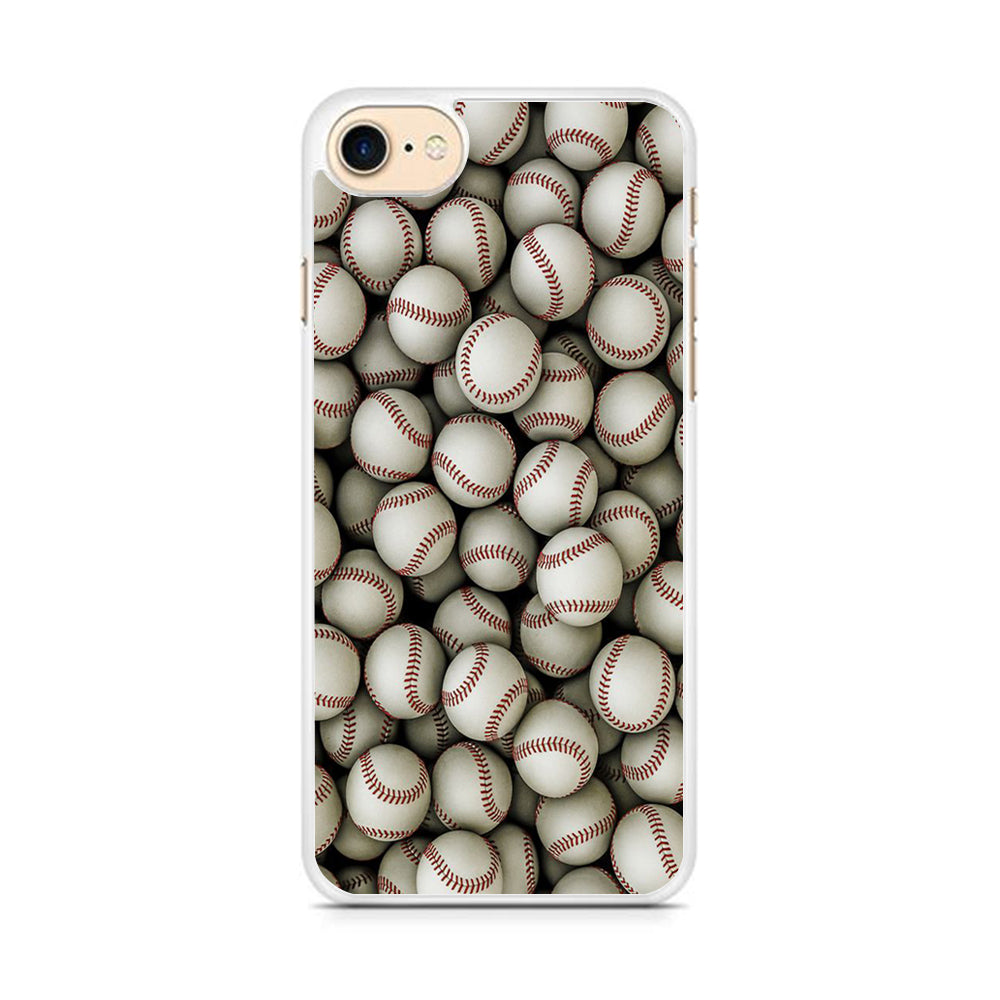 Baseball Ball Pattern iPhone 8 Case - Octracase