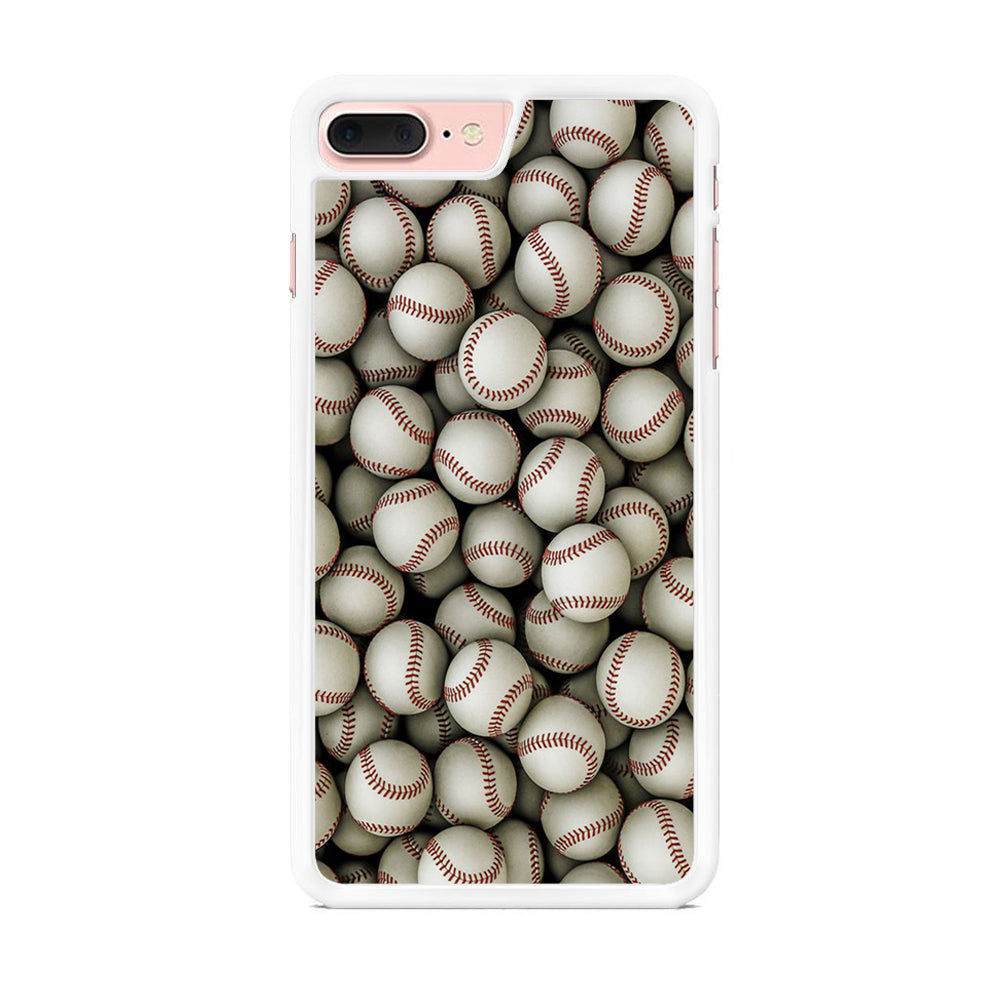 Baseball Ball Pattern iPhone 8 Plus Case - Octracase