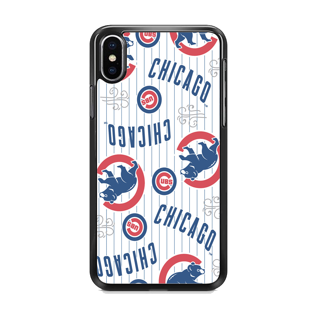 Baseball Chicago Cubs MLB 002 1 iPhone X Case - Octracase