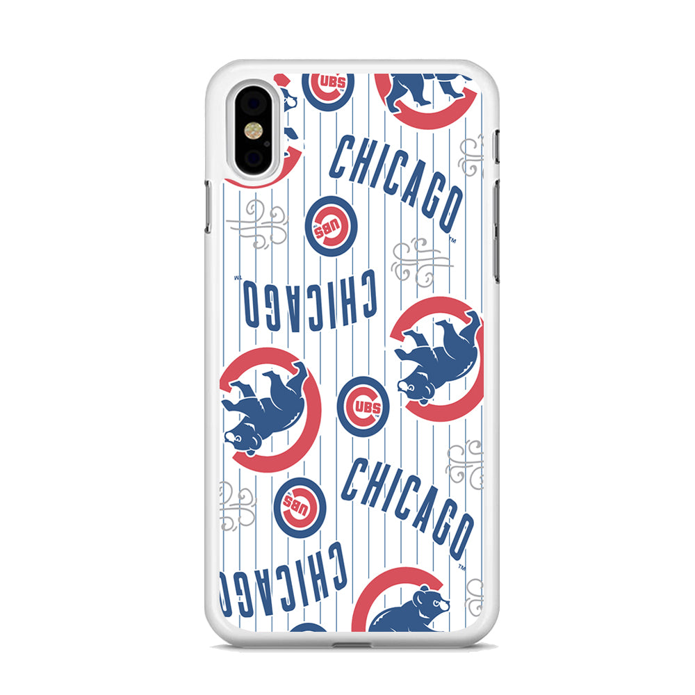 Baseball Chicago Cubs MLB 002 1 iPhone X Case - Octracase