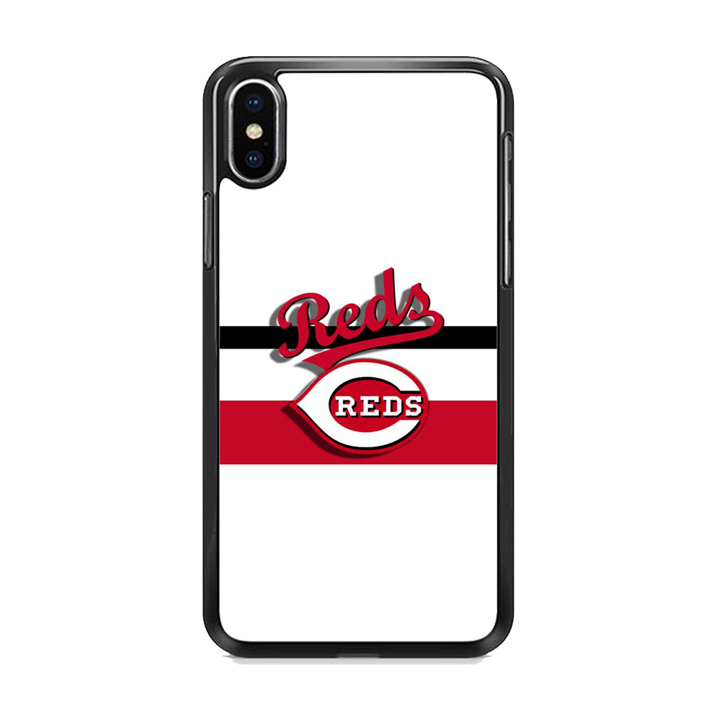 Baseball Cincinnati Reds MLB 001 iPhone X Case - Octracase