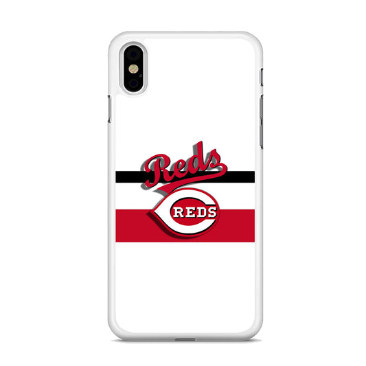 Baseball Cincinnati Reds MLB 001 iPhone X Case - Octracase