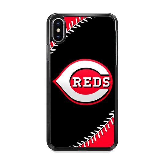 Baseball Cincinnati Reds MLB 002 iPhone Xs Case - Octracase