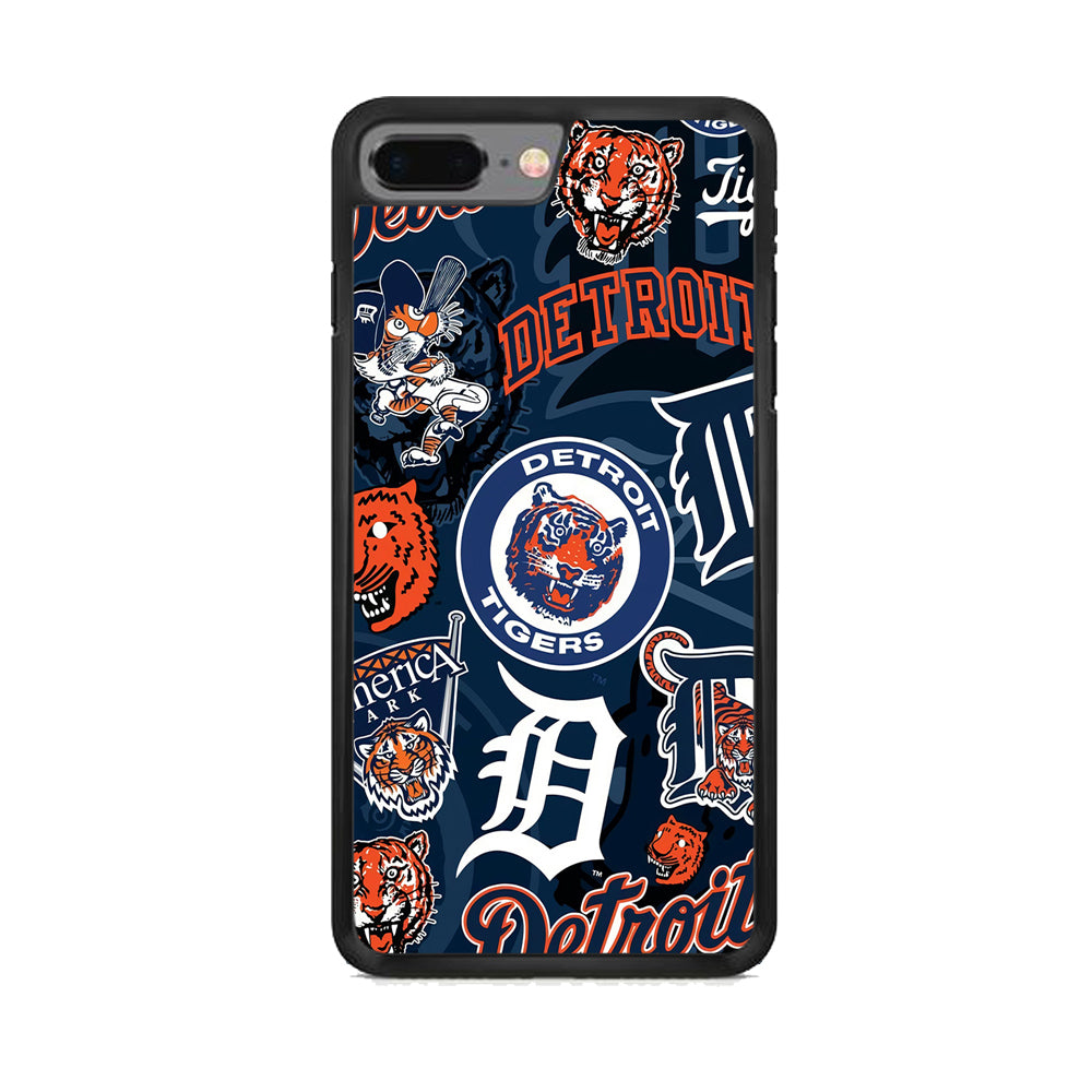 Baseball Detroit Tigers MLB 002 iPhone 8 Plus Case - Octracase