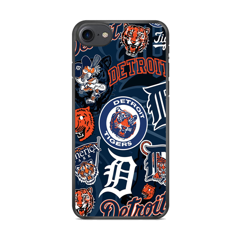 Baseball Detroit Tigers MLB 002 iPhone 8 Case - Octracase