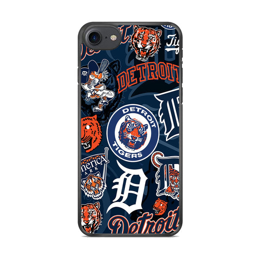 Baseball Detroit Tigers MLB 002 iPhone 8 Case - Octracase