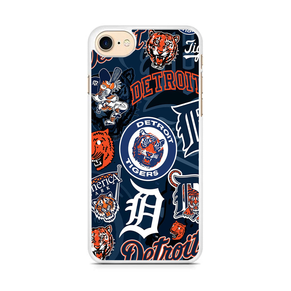 Baseball Detroit Tigers MLB 002 iPhone 8 Case - Octracase