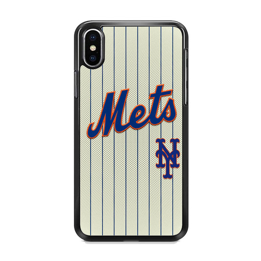 Baseball Mets New York Jersey iPhone X Case - Octracase