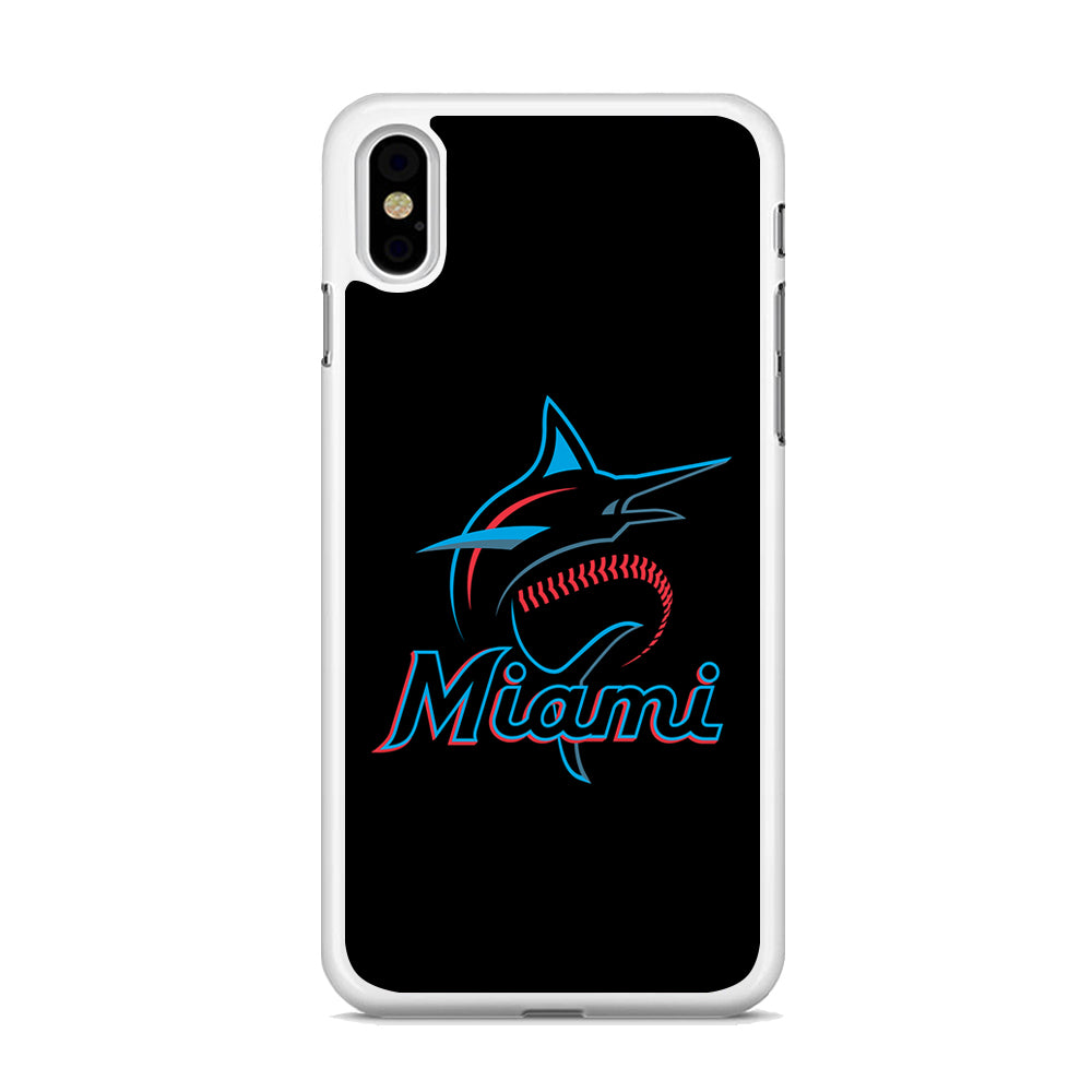 Baseball Miami Marlins MLB 001 iPhone X Case - Octracase