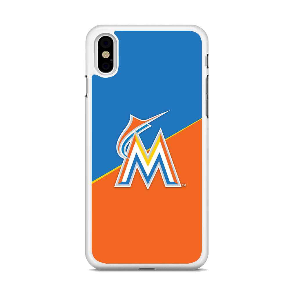 Baseball Miami Marlins MLB 002 iPhone X Case - Octracase