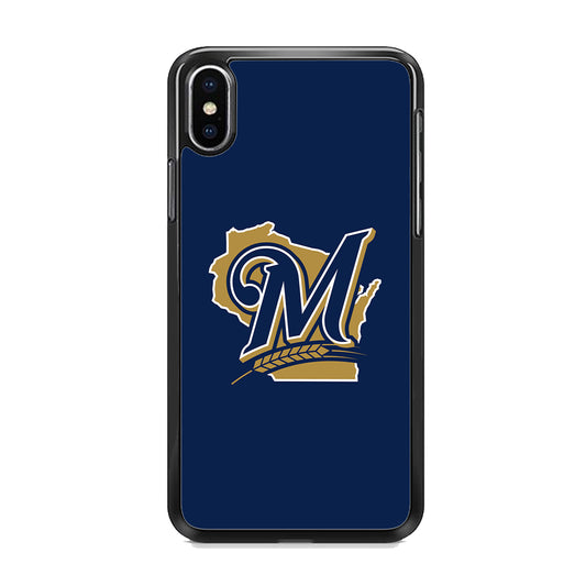 Baseball Milwaukee Brewers MLB 001 iPhone Xs Case - Octracase