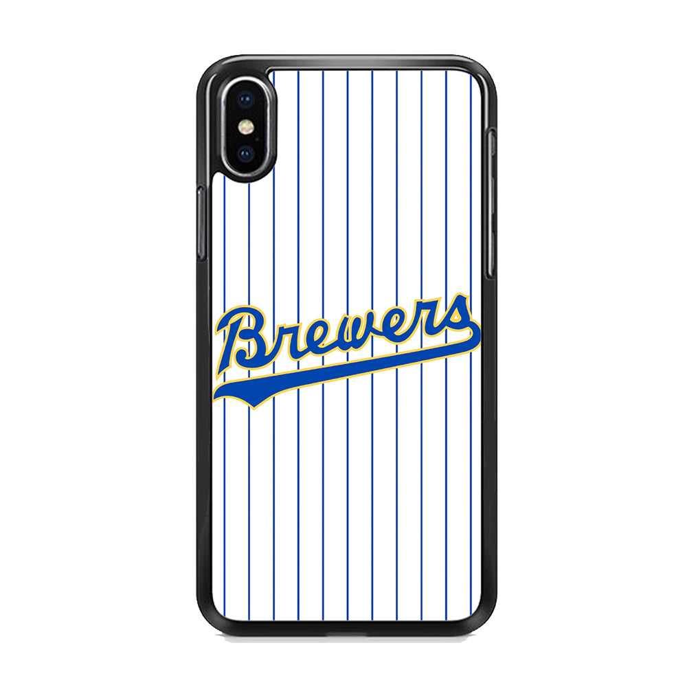 Baseball Milwaukee Brewers MLB 002 iPhone Xs Case - Octracase