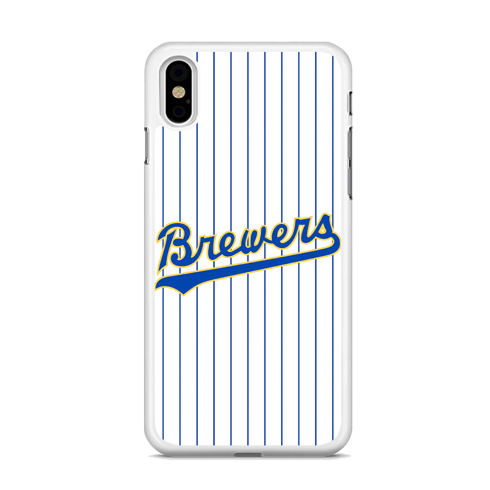 Baseball Milwaukee Brewers MLB 002 iPhone X Case - Octracase