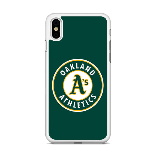 Baseball Oakland Athletics MLB 001 iPhone Xs Max Case - Octracase