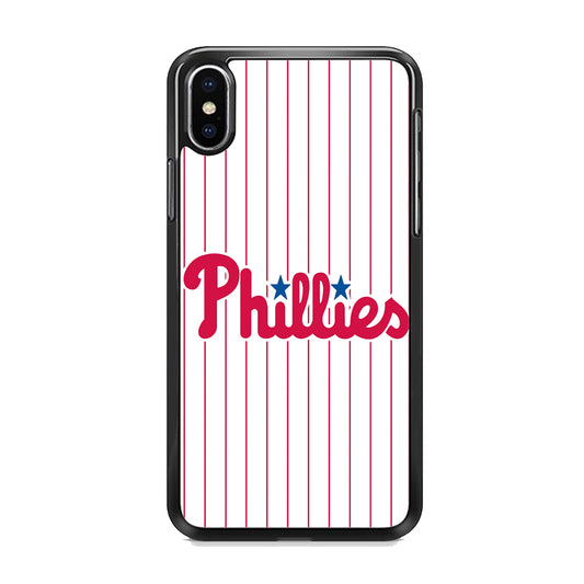 Baseball Philadelphia Phillies MLB 002 iPhone Xs Case - Octracase