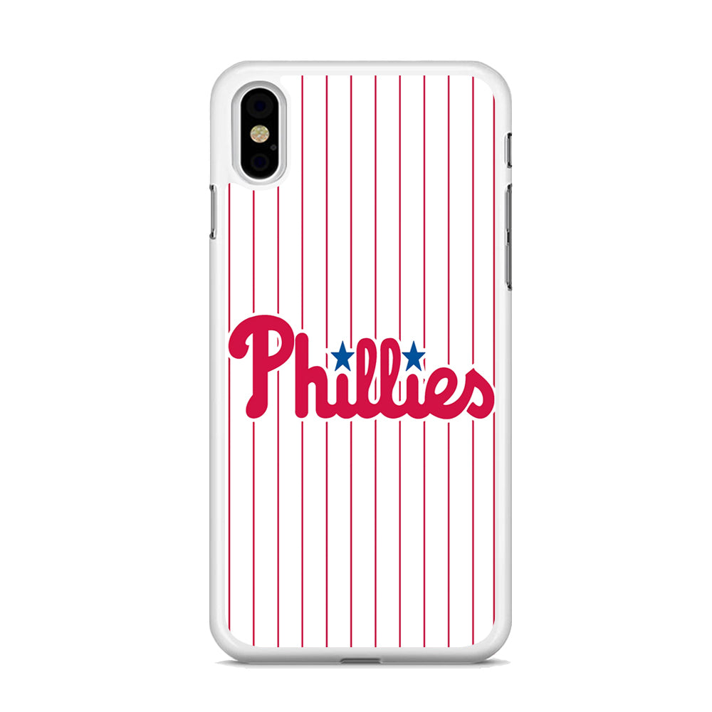 Baseball Philadelphia Phillies MLB 002 iPhone Xs Max Case - Octracase