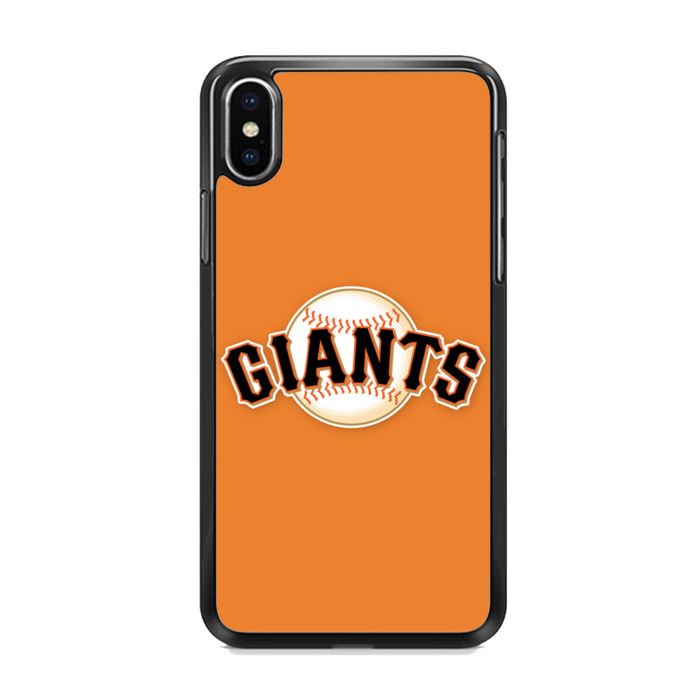 Baseball San Francisco Giants MLB 001 iPhone Xs Case - Octracase