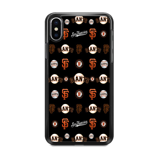 Baseball San Francisco Giants MLB 002 iPhone Xs Case - Octracase