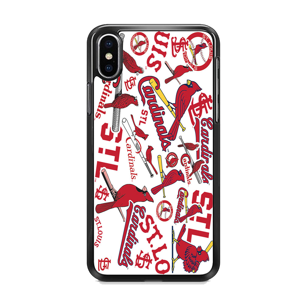 Baseball St. Louis Cardinals MLB 001 iPhone Xs Case - Octracase