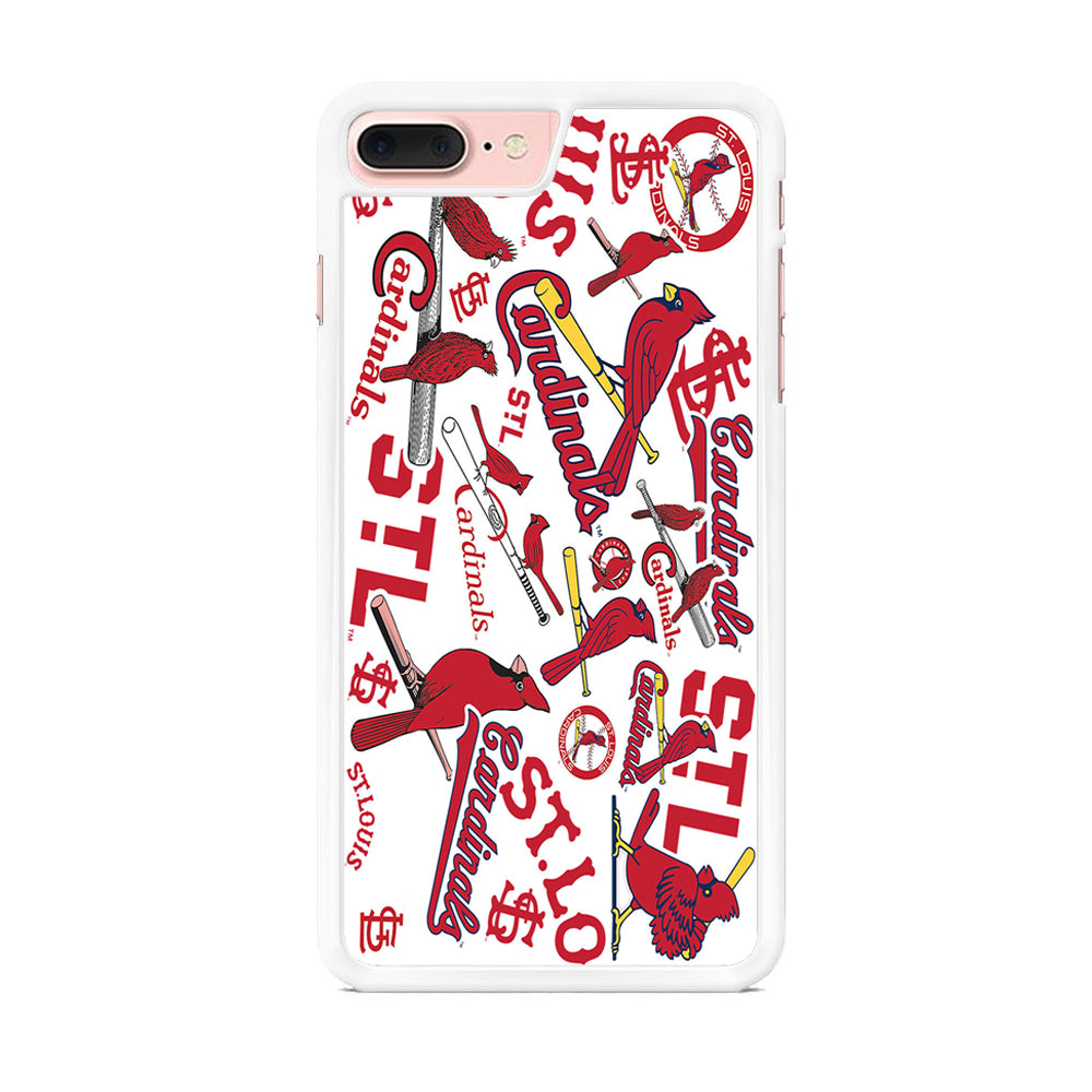 Baseball St. Louis Cardinals MLB 001 iPhone 8 Plus Case - Octracase