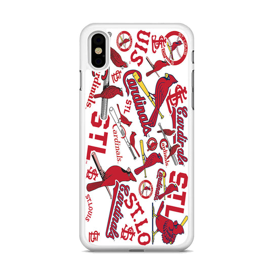 Baseball St. Louis Cardinals MLB 001 iPhone Xs Case - Octracase