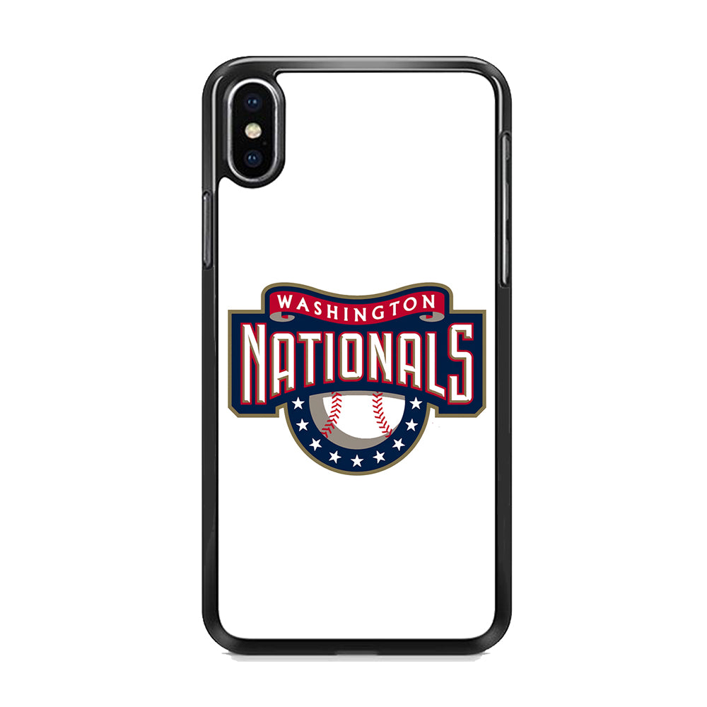 Baseball Washington Nationals MLB 001 iPhone Xs Case - Octracase