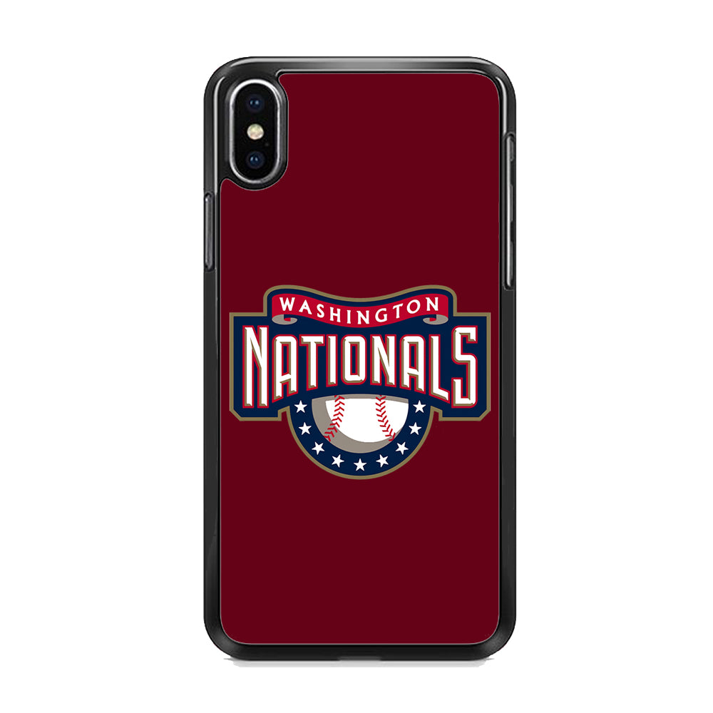 Baseball Washington Nationals MLB 002 iPhone X Case - Octracase