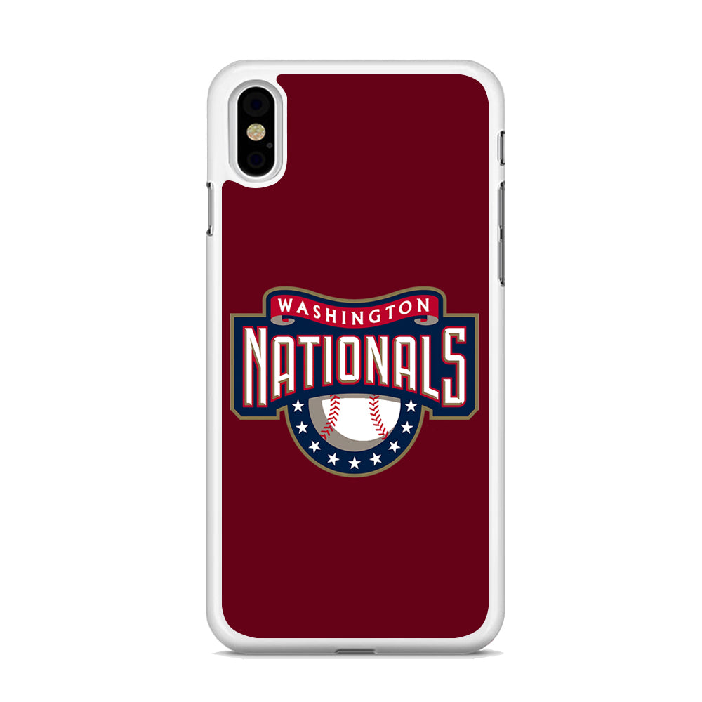 Baseball Washington Nationals MLB 002 iPhone X Case - Octracase