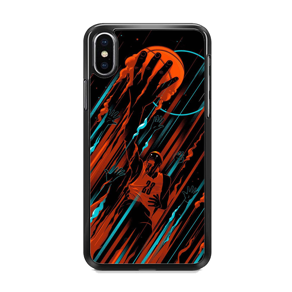 Basketball Art 003 iPhone Xs Max Case - Octracase