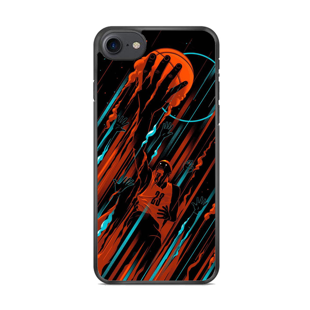 Basketball Art 003  iPhone 8 Case - Octracase